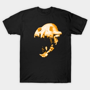 Predator Skull Yellow T-Shirt